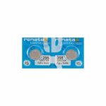2 x Renata 395 Watch Batteries, 1.55V, 0% MERCURY equivalent SR927W, 399, SR927SW