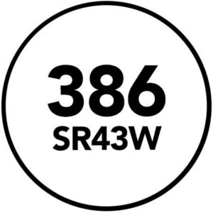 386 Battery SR43W