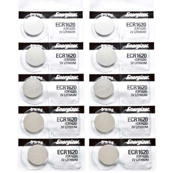 Energizer CR1620 battery 10 pack
