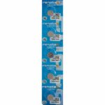 5 x Renata 362 Watch Batteries, 1.55V, 0% MERCURY equivalent SR721SW, 361