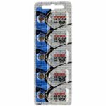 5 x Maxell 346 Watch Batteries, 0% MERCURY equivalent SR712SW Battery