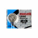 1 x Maxell LR44 Batteries, LR44 Battery, 1.5V Alkaline