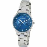 Daniel Klein Women's Watch - Stainless Steel Band - 36mm Analog - Quartz - Blue/Silver Tone - DK11561-7