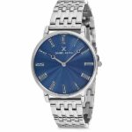 Daniel Klein Men's Watch - Stainless Steel Band - 41mm Analog - Quartz - Dark Blue/Silver Tone - DK12106-4