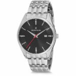 Daniel Klein Mens Watch - Stainless Steel - 43mm Analog - Quartz - Silver Tone - DK12219-2