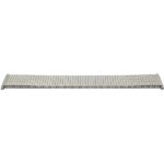 Flat view of Silver Tone Mens Silver Tone Metal Stretch Watch Band, Stainless Expansion Strap