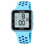 Calypso 38mm Womens Digital Sports Watch, Silicone Strap - Blue - K5748/3