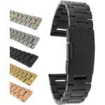 Bandini MET.1500 | Stainless Steel Watch Band for Men, Metal Watch Bracelet