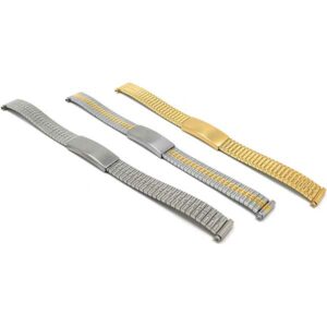 Bandini NX132 | Ladies Expansion Watch Strap, Expandable Band, Easy to Adjust