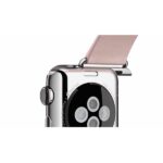 Watch band easily installs and slides into Apple Watches